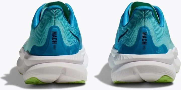 HOKA Women's Mach 6 Shoes in Cloudless/Waterpark - Image 5