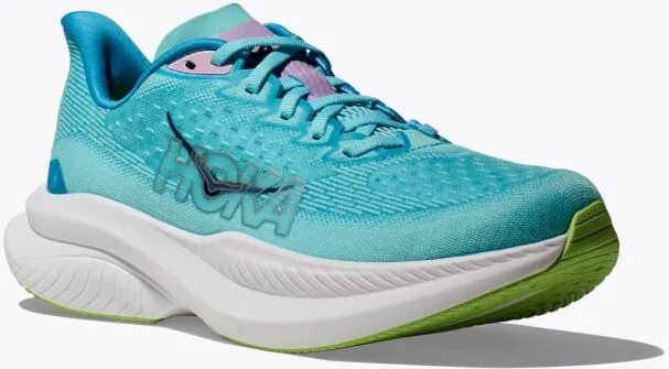 HOKA Women's Mach 6 Shoes in Cloudless/Waterpark - Image 6