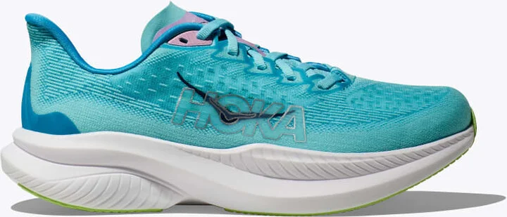 HOKA Women's Mach 6 Shoes in Cloudless/Waterpark