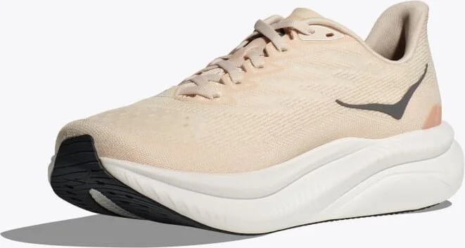 HOKA Women's Mach 6 Shoes in Eggnog/Vanilla - Image 3