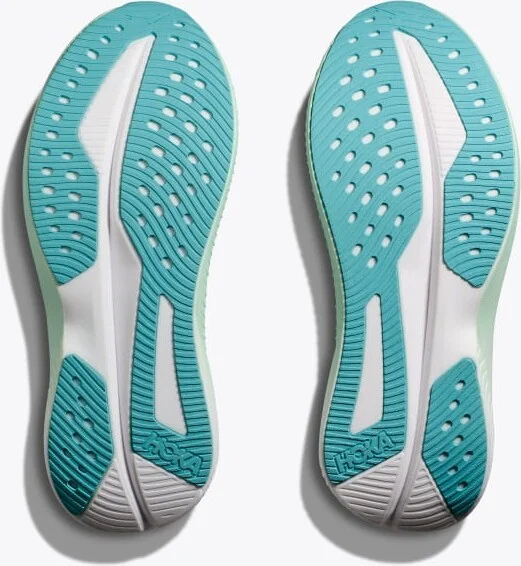 HOKA Women's Mach 6 Shoes in Frost/Rose Gold - Image 7
