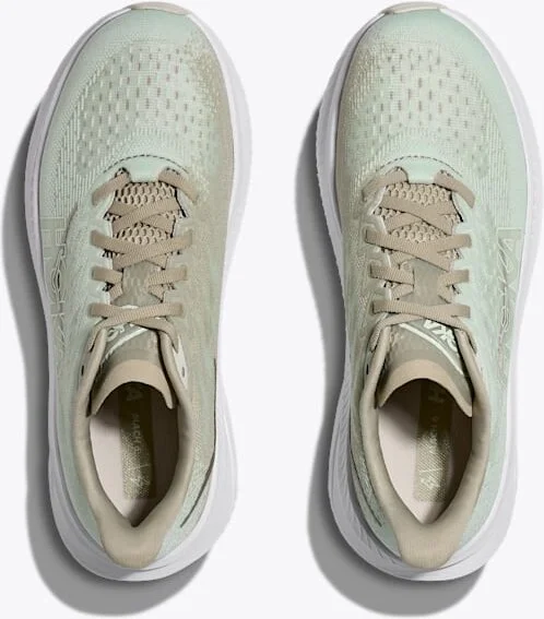 HOKA Women's Mach 6 Shoes in Oyster Mushroom/Truffle Salt - Image 2
