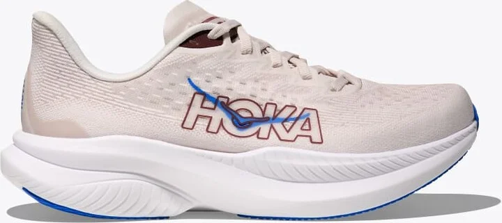 HOKA Women's Mach 6 Shoes in Stucco/Grout