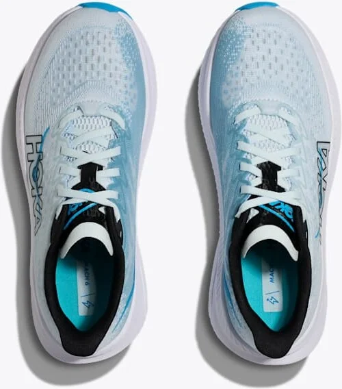 HOKA Women's Mach 6 Shoes in Tundra Blue/Raindrop - Image 2
