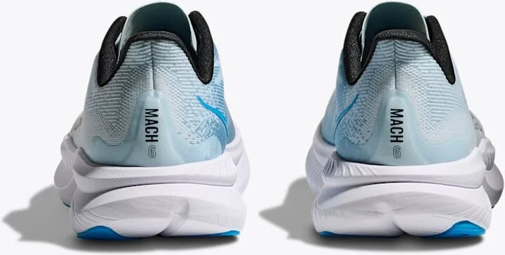 HOKA Women's Mach 6 Shoes in Tundra Blue/Raindrop - Image 5