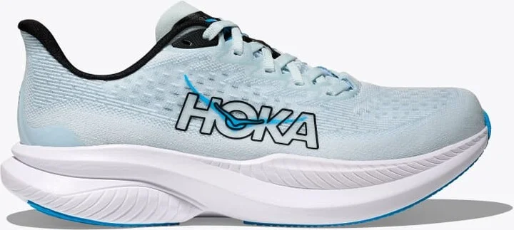 HOKA Women's Mach 6 Shoes in Tundra Blue/Raindrop