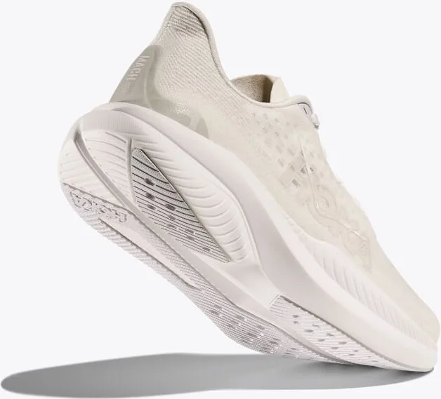 HOKA Women's Mach 6 Shoes in White/White - Image 4