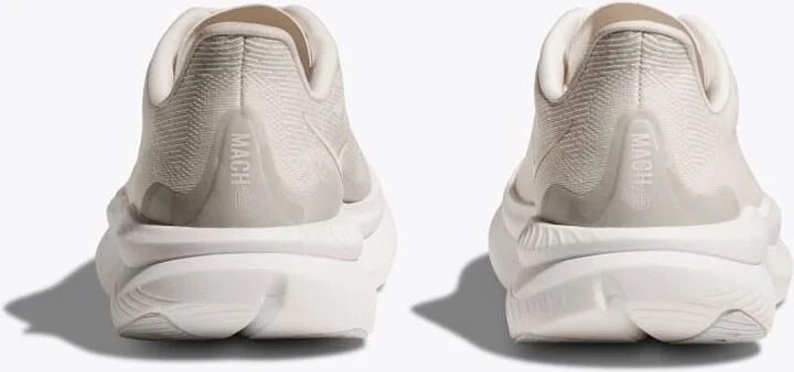 HOKA Women's Mach 6 Shoes in White/White - Image 5
