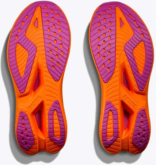 HOKA Women's Mach X 2 Shoes in Black/Electric Aqua - Image 7
