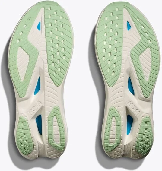 HOKA Women's Mach X 2 Shoes in Snow Melt/Blue Spark - Image 7