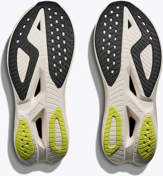 HOKA Women's Mach X 3 in White/Neon Lime - Image 7