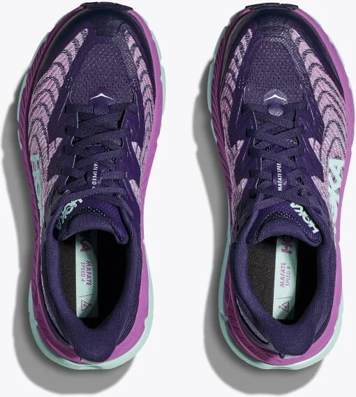 HOKA Women's Mafate Speed 4 Shoes in Night Sky/Orchid Flower - Image 2