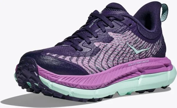 HOKA Women's Mafate Speed 4 Shoes in Night Sky/Orchid Flower - Image 3
