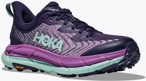 HOKA Women's Mafate Speed 4 Shoes in Night Sky/Orchid Flower - Image 6