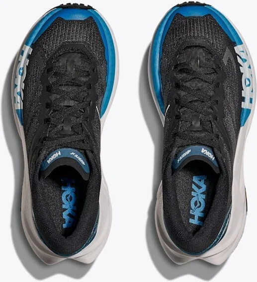 HOKA Women's Mafate X Shoes in Black/Skyward Blue - Image 2