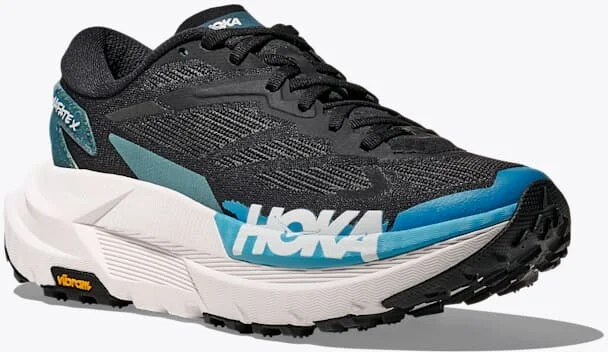 HOKA Women's Mafate X Shoes in Black/Skyward Blue - Image 6