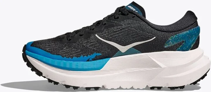 HOKA Women's Mafate X Shoes in Black/Skyward Blue - Image 8