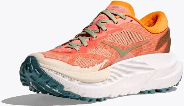 HOKA Women's Mafate X Shoes in Feldspar/Mountain Fog - Image 3