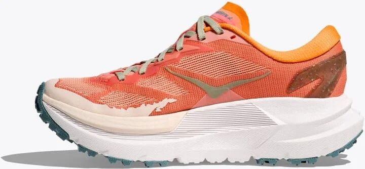 HOKA Women's Mafate X Shoes in Feldspar/Mountain Fog - Image 8