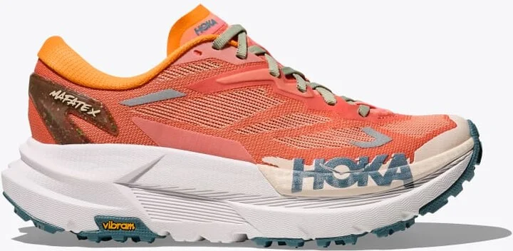 HOKA Women's Mafate X Shoes in Feldspar/Mountain Fog