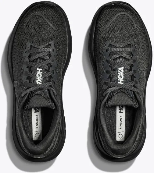 HOKA Women's Rincon 4 Shoes in Black/Black - Image 2