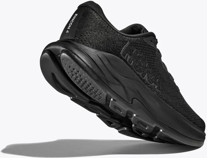 HOKA Women's Rincon 4 Shoes in Black/Black - Image 4
