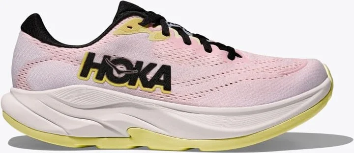 HOKA Women's Rincon 4 Shoes in Carnation/Starlight Glow