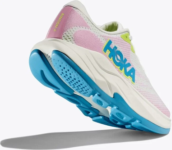 HOKA Women's Rincon 4 Shoes in Frost/Pink Twilight - Image 4