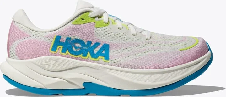 HOKA Women's Rincon 4 Shoes in Frost/Pink Twilight