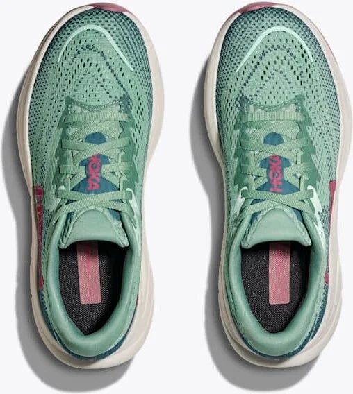 HOKA Women's Rincon 4 Shoes in Jadeite/Alpine Blue - Image 2