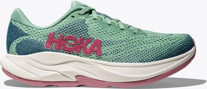 HOKA Women's Rincon 4 Shoes in Jadeite/Alpine Blue