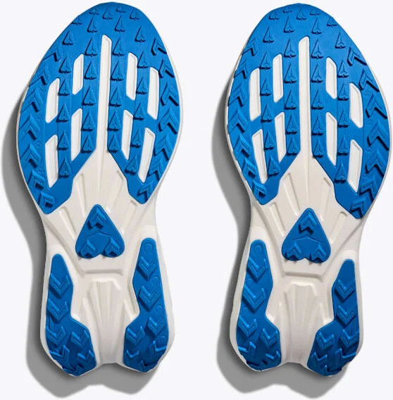 HOKA Women's Rocket X Trail Shoes in Black/Skyward Blue - Image 7