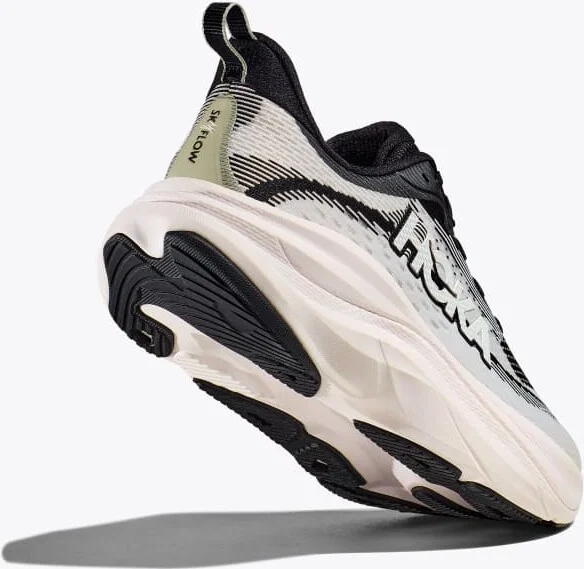 HOKA Women's Skyflow Shoes in Black/White - Image 4