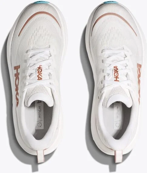 HOKA Women's Skyflow Shoes in Frost/Rose Gold - Image 2