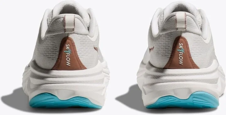 HOKA Women's Skyflow Shoes in Frost/Rose Gold - Image 5