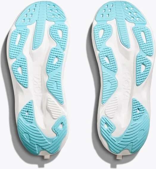 HOKA Women's Skyflow Shoes in Frost/Rose Gold - Image 7