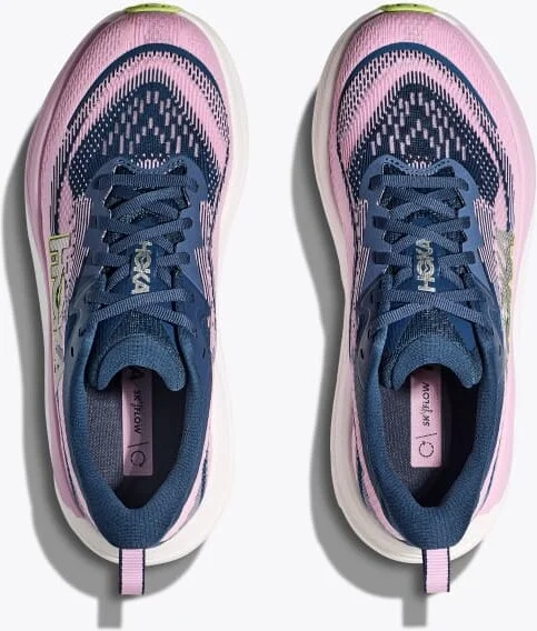 HOKA Women's Skyflow Shoes in Midnight/Pink Twilight - Image 2