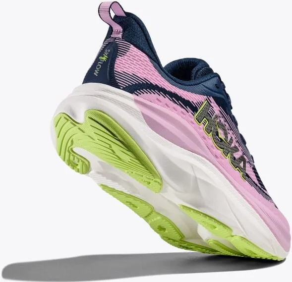 HOKA Women's Skyflow Shoes in Midnight/Pink Twilight - Image 4