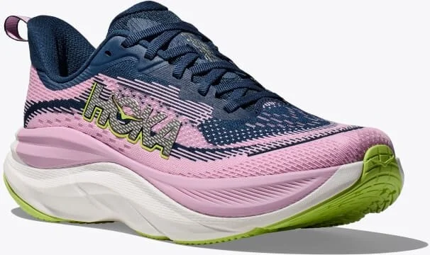 HOKA Women's Skyflow Shoes in Midnight/Pink Twilight - Image 6