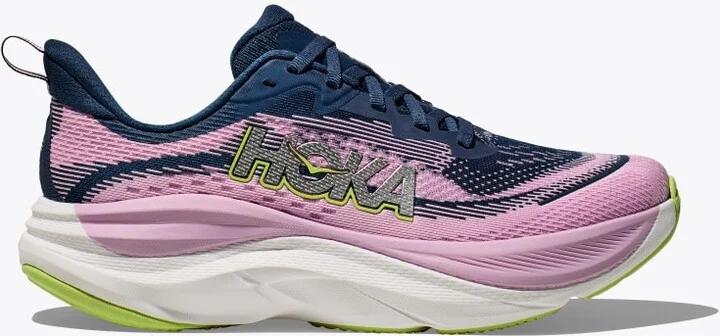 HOKA Women's Skyflow Shoes in Midnight/Pink Twilight
