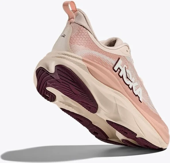 HOKA Women's Skyflow Shoes in Rose Cream/Rose Latte - Image 4