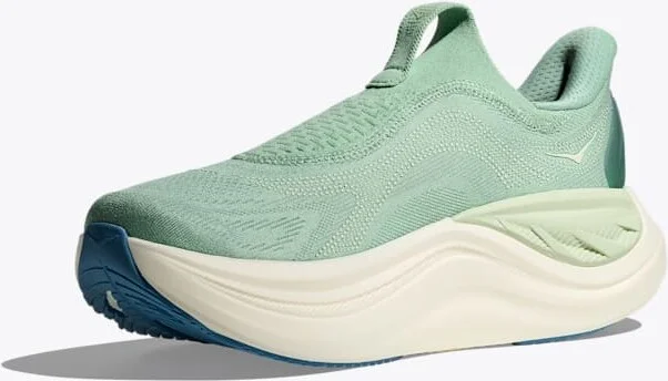 HOKA Women's Skyward Laceless in Jadeite/Sea Glass - Image 3
