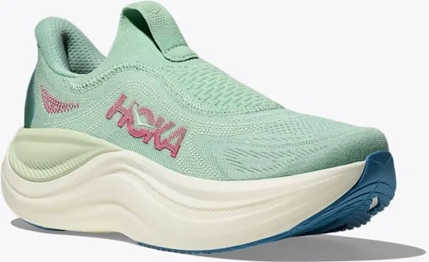 HOKA Women's Skyward Laceless in Jadeite/Sea Glass - Image 6
