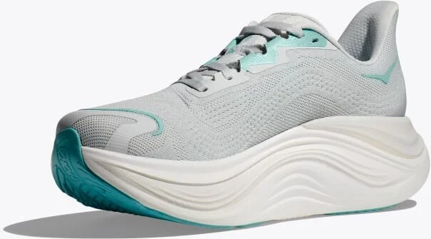 HOKA Women's Skyward X Shoes in Cosmic Grey/Rose Gold - Image 3
