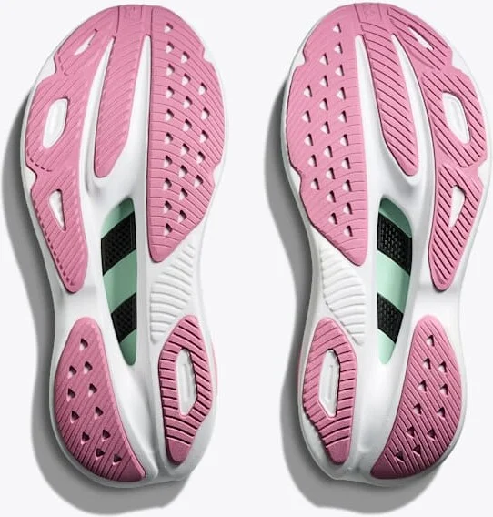HOKA Women's Skyward X Shoes in Jadeite/Dried Rose - Image 7