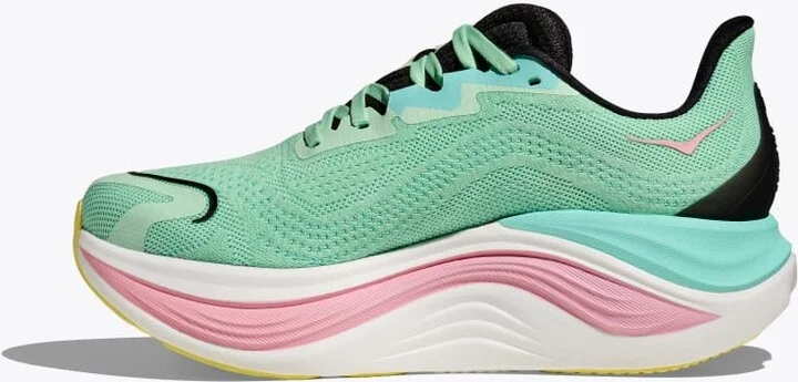 HOKA Women's SKYWARD X Shoes in Mint Fluorite/Blue Spark - Image 8