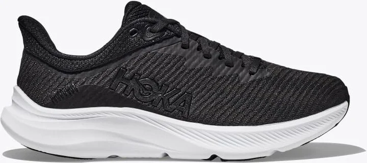 HOKA Women's Solimar Shoes in Black/White