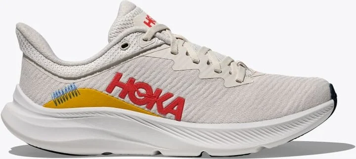 HOKA Women's Solimar Shoes in Grout/Cerise