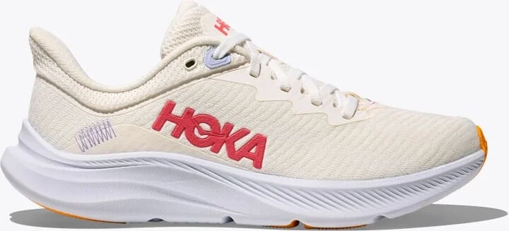 HOKA Women's Solimar Shoes in White/Sea Ice