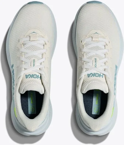 HOKA Women's Solimar Shoes in White/Tundra Blue - Image 2